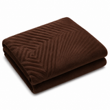 Mora Casa Moderna Blanket In Chocolate