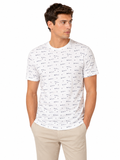 Ben Sherman Mens Ben Tar T-Shirt In White