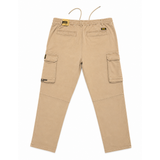 Soviet Mens Eryk Slim Leg Cargo Pants In Taupe