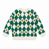 Ben Sherman Boys Sporty Crew Sweatshirt In Amaretti