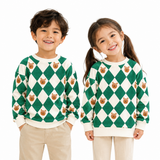 Ben Sherman Boys Sporty Crew Sweatshirt In Amaretti