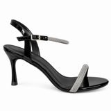 La Her Ladies Qxg-44 Heels In Black