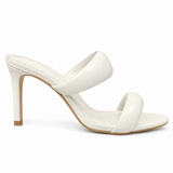 Miss Black Ladies Nelly 7 Heels In White