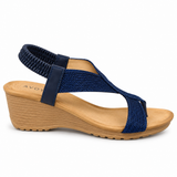 Savoy Ladies Luna sandals In Navy