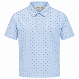 Pringle Mens Jack Performance Golfer In Light Blue