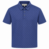 Pringle Mens Scottie Performance Golfer In Navy