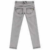 Freddy Womens Reg-Rise Skinny Fit Jeans In Grey