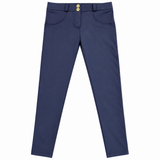 Freddy Jeans Ladies Superskinny Push Up Pants In Navy