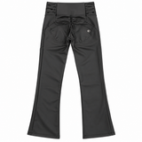 Freddy Jeans Ladies Leather Pants In Black