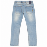 Zerga Mens Dh Jeans In Mid Blue