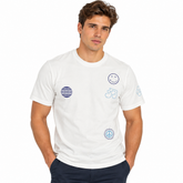 Ben Sherman Mens Festival T-Shirt In White