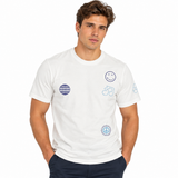 Ben Sherman Mens Festival T-Shirt In White