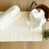 Glodina Marathon Platinum Towel In White