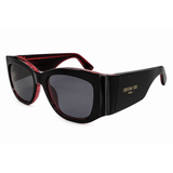 Christian Dior Nuit S1I Womens Sunglasses In Black & Red