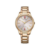 Citizen Ladies Eco-Drive Watch In Rose Gold