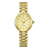 Citizen Womens Eco Drive Gold Pear Shaped Watched