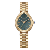 Citizen Womens Eco Drive Rose Gold Pear Shaped Watch