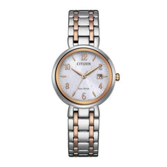 Citizen Ladies Eco-Drive Rose Gold /Stainless steel Mop