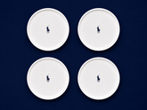 Polo Classic Side Plate 4 Piece Set In White