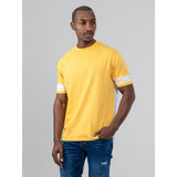 Ben Sherman Cut & Sew Col Block Banana