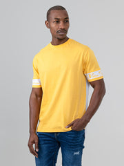 Ben Sherman Cut & Sew Col Block Banana