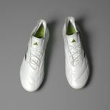 Adidas Unisex Copa Pure.1 FG Soccer Boots In Cloud White / Core Black / Lucid Lemon