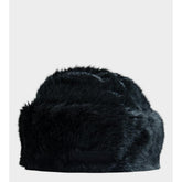 Ben Sherman Mens Cossack Faux Fur Hat In Black