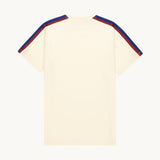 Tshepo Jeans Flag Shoulder Tape T-Shirt Ivory