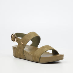 Butterfly Feet Ladies Daya 5 Olive Sandals