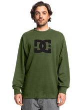 DC Mens Dc Star Crew Neck Sweatshirt In Green