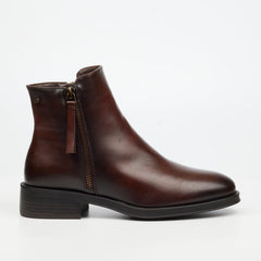 Miss Black Ladies Deers 1 Boots In Chocolate