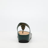 Butterfly Feet Ladies Green Delia 13 Shoes