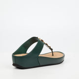 Butterfly Feet Ladies Green Delia 13 Shoes