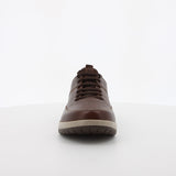 Hush Puppies Mens Brown Diego Milled Leather Shoe