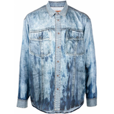 Diesel Unisex U-S-Gilly Shirt In Blue
