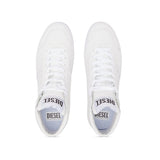 Diesel Mens White S-Leroji-D Mid Sneakers