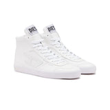 Diesel Mens White S-Leroji-D Mid Sneakers
