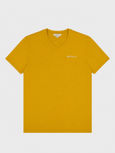 Ben Sherman Mens Essential V-Neck T-Shirt In Dijon