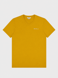 Ben Sherman Mens Essential V-Neck T-Shirt In Dijon