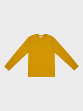 Ben Sherman Mens Essential Long Sleeve Crew T-Shirt In Dijon