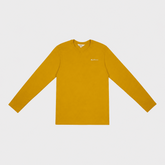 Ben Sherman Mens Essential Long Sleeve Crew T-Shirt In Dijon