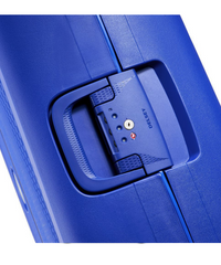 Delsey Moncey 4 Wheel Trolley Case Blue