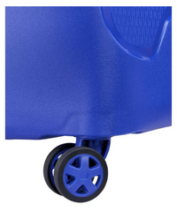 Delsey Moncey 4 Wheel Trolley Case Blue