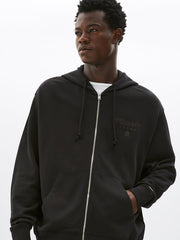 Tommy Hilfiger Tjm Rlx Varsity Tonal Black Hoodie