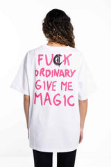 Just Cavalli 76Oahc16 Cj604 Cotton Interlock Tee White