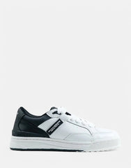 Replay Mens Cross Type L White Black Sneaker