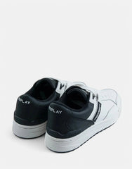 Replay Mens Cross Type L White Black Sneaker