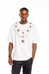 John Richmond Rmp24006Tsit T-Shirt Over Shiki White