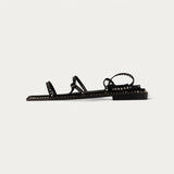 La Her Womens JY10 Sandals In Black