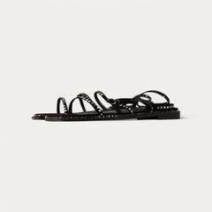 La Her Womens JY10 Sandals In Black